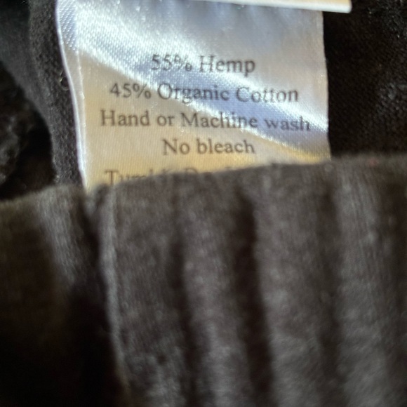 Hemp Lounge Knit Pants size Medium - Picture 5 of 9